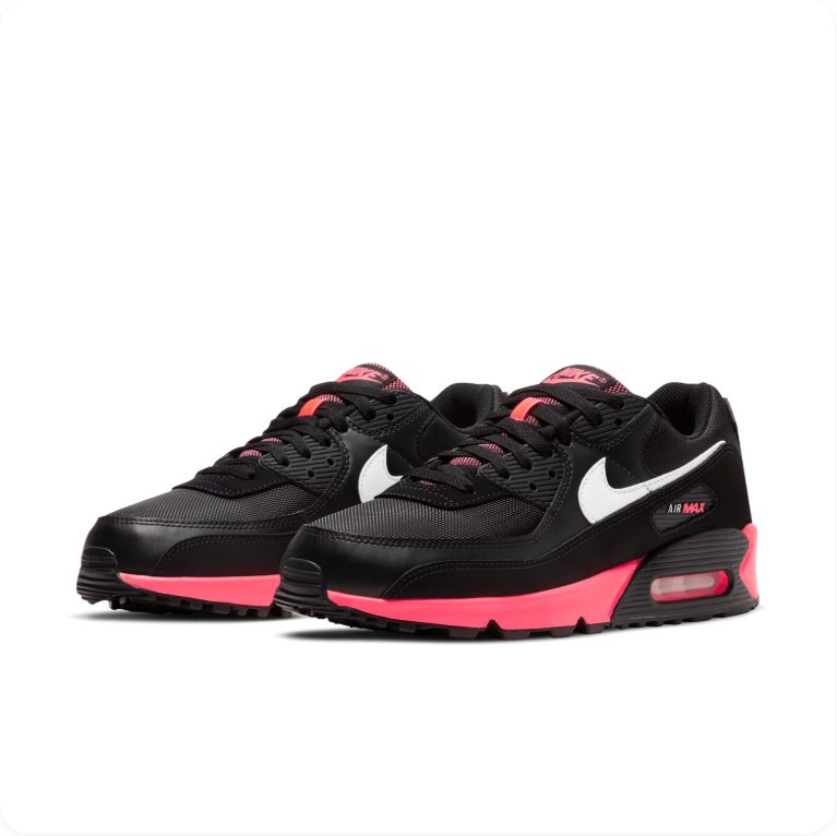 Nike Air Max 90 'Black/Racer Pink'