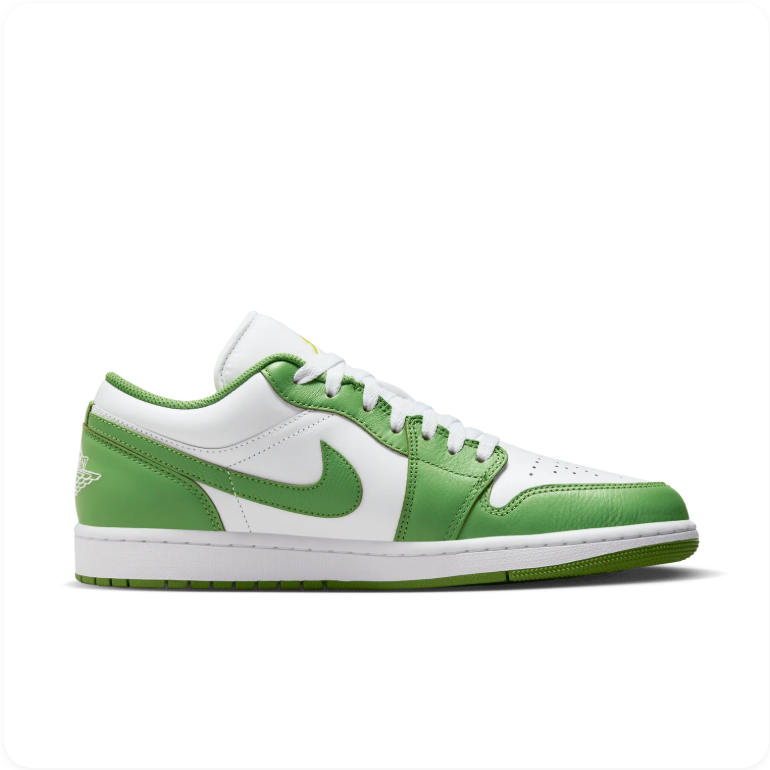 Air Jordan 1 Low 'Chlorophyll' – White / Green