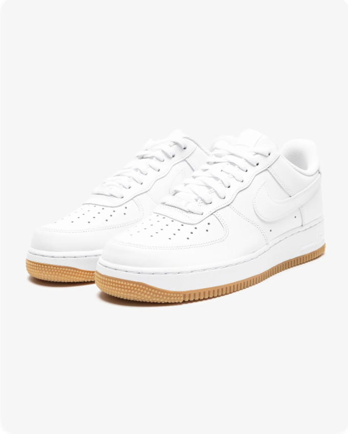 Nike Air Force 1 Low '07 'White/Gum' White/Honey
