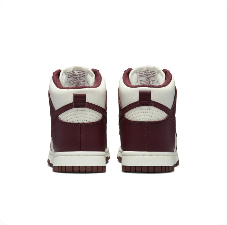 Nike Dunk High 'Sail / Plum Eclipse'