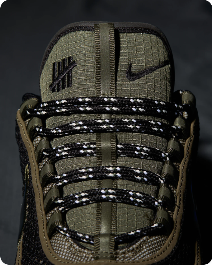Nike Air Zoom Spiridon x Undefeated 'Black/Olive'