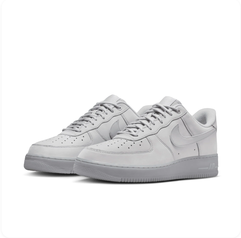 Nike Air Force 1 Low '07 'White / Wolf Grey' – Icy Sole