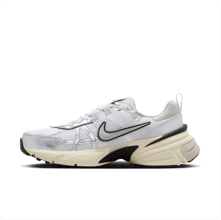 Nike V2K Run 'White / Metallic Silver / Sail'