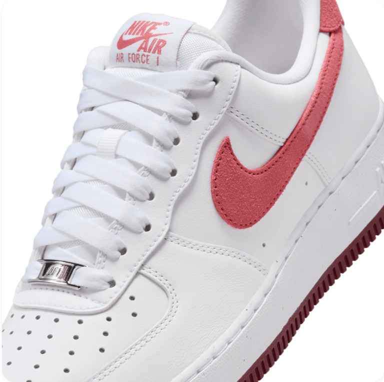 Nike Air Force 1 Low '07 'White / Adobe / Team Red'