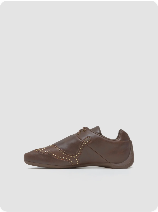 Puma Speedcat 'Cognac Brown / Gold Stud' – Luxury Edition