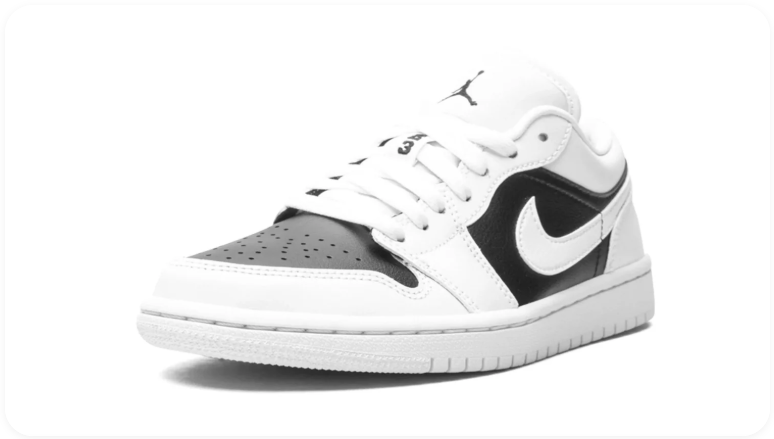Air Jordan 1 Low 'White / Black / Shadow Grey'