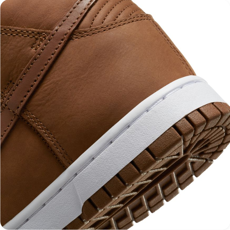 Nike Dunk High 'Pecan' – Tonal Brown / White