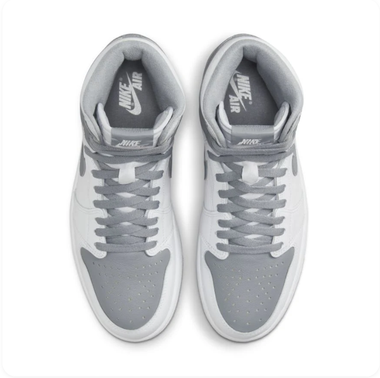 Air Jordan 1 Retro High OG 'Stealth' – White / Cool Grey
