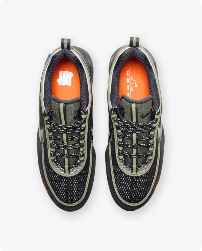 Nike Air Zoom Spiridon x Undefeated 'Black/Olive'