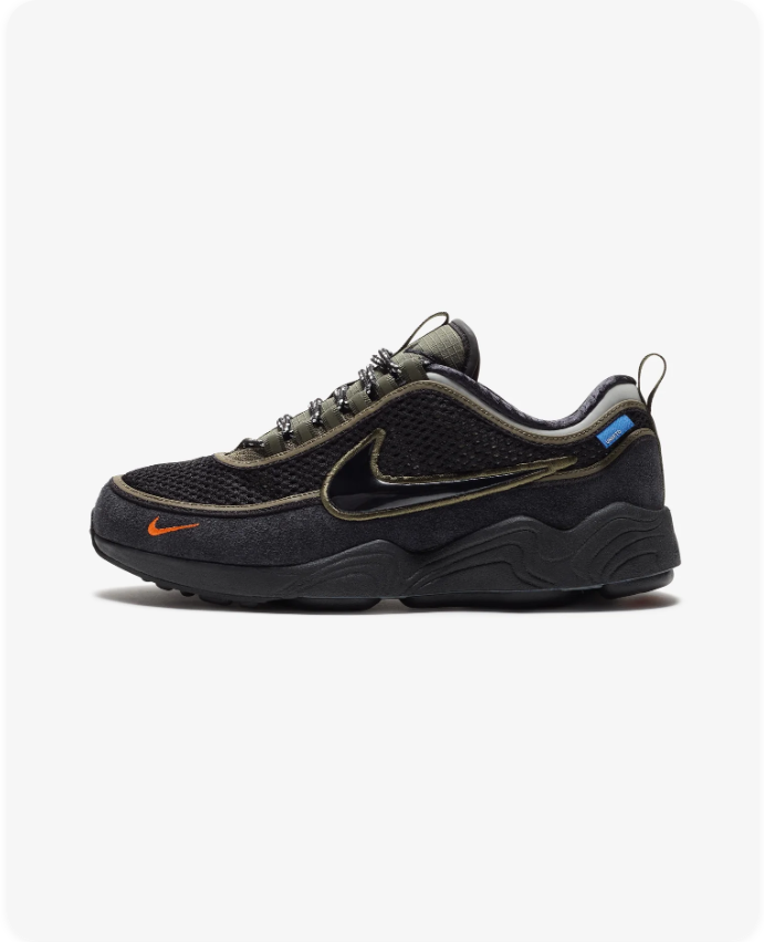 Nike Air Zoom Spiridon x Undefeated 'Black/Olive'