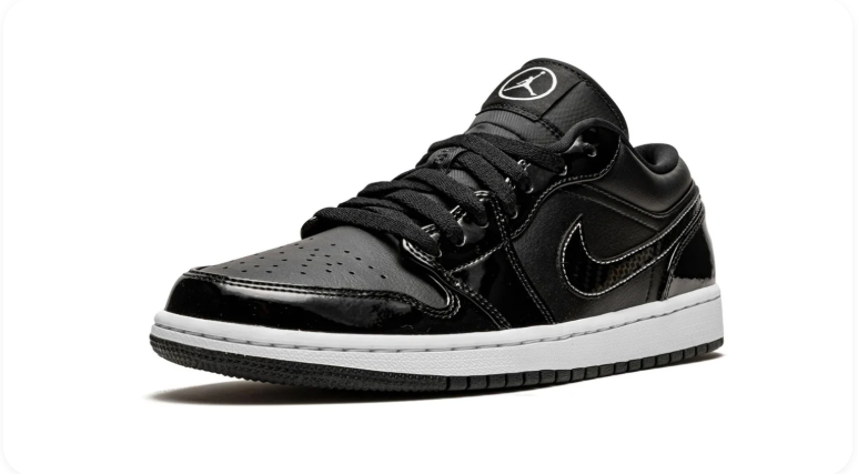 Air Jordan 1 Low SE 'Black Patent Leather'