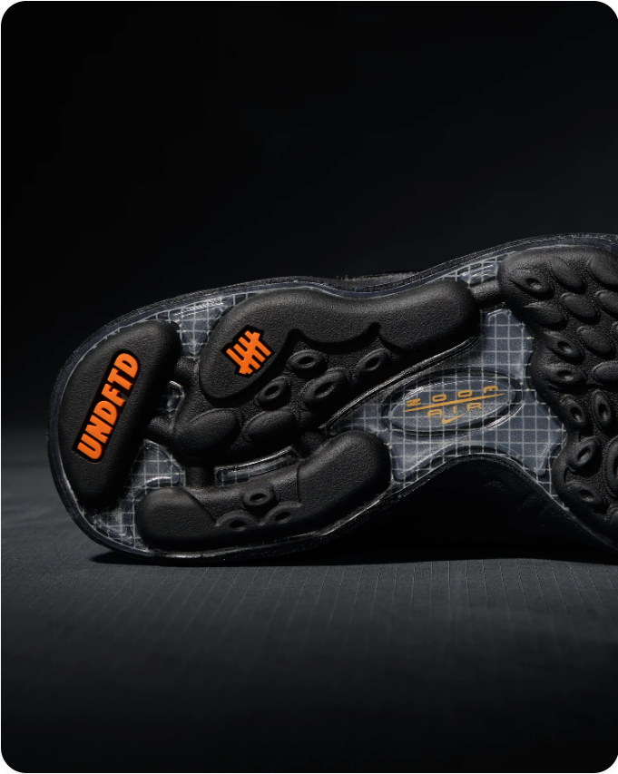 Nike Air Zoom Spiridon x Undefeated 'Black/Olive'