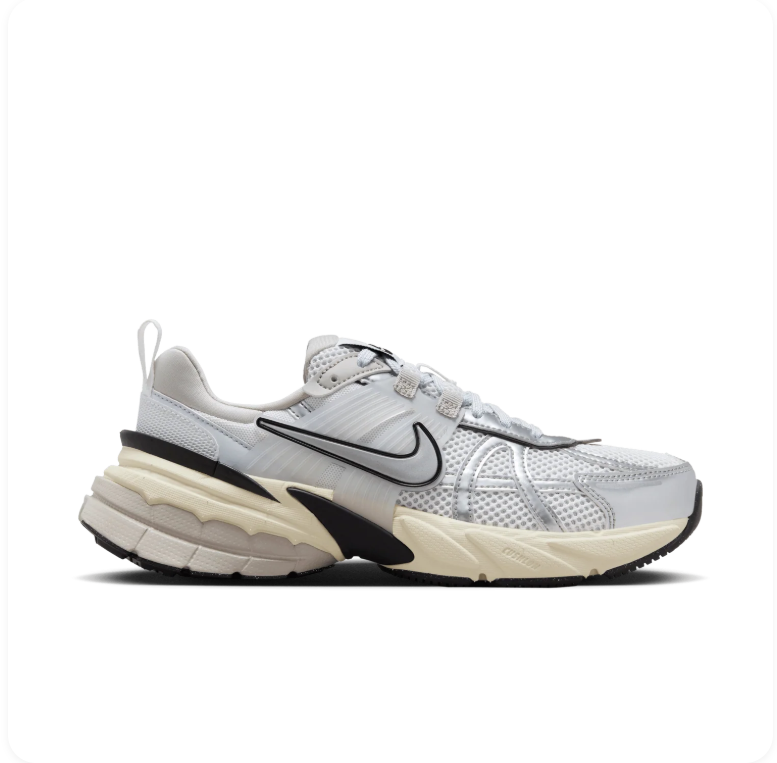Nike V2K Run 'White / Metallic Silver / Sail'