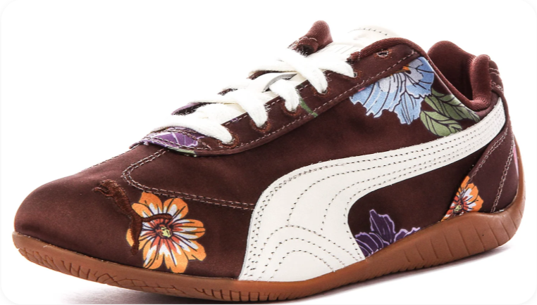 Puma Speedcat OG 'Botanical Floral' – Burgundy / Cream / Gum