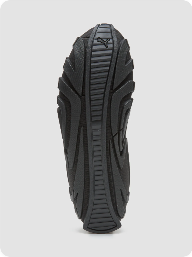 Puma Mostro 'Triple Black' – Sculptural Shell