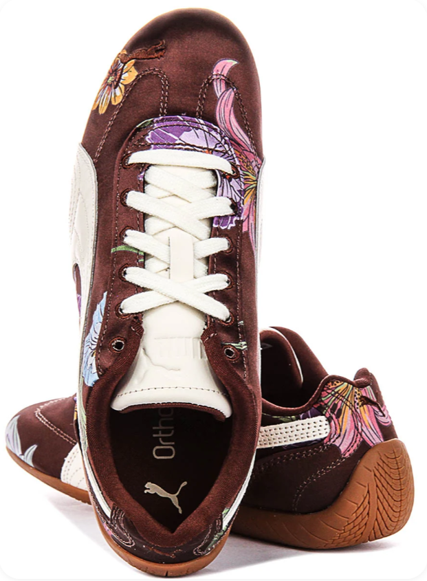Puma Speedcat OG 'Botanical Floral' – Burgundy / Cream / Gum