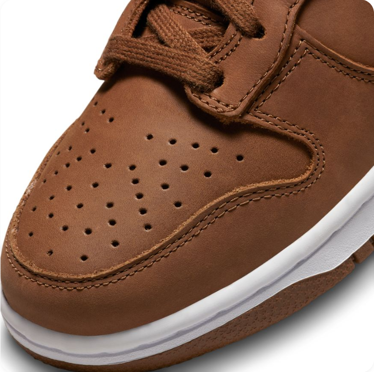 Nike Dunk High 'Pecan' – Tonal Brown / White