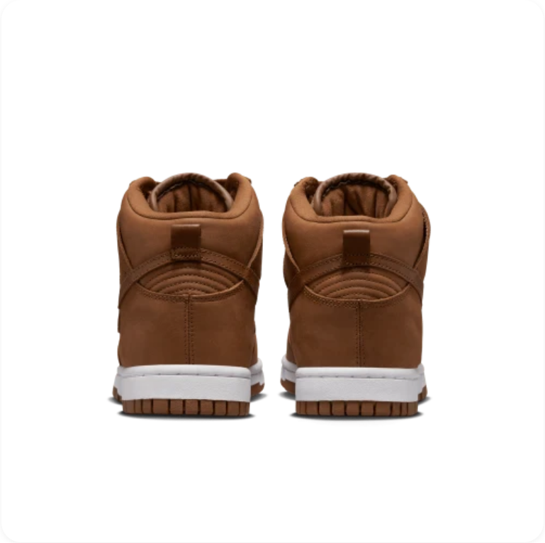 Nike Dunk High 'Pecan' – Tonal Brown / White