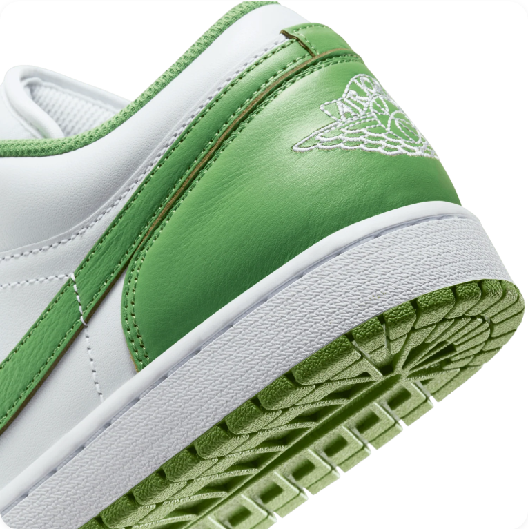 Air Jordan 1 Low 'Chlorophyll' – White / Green