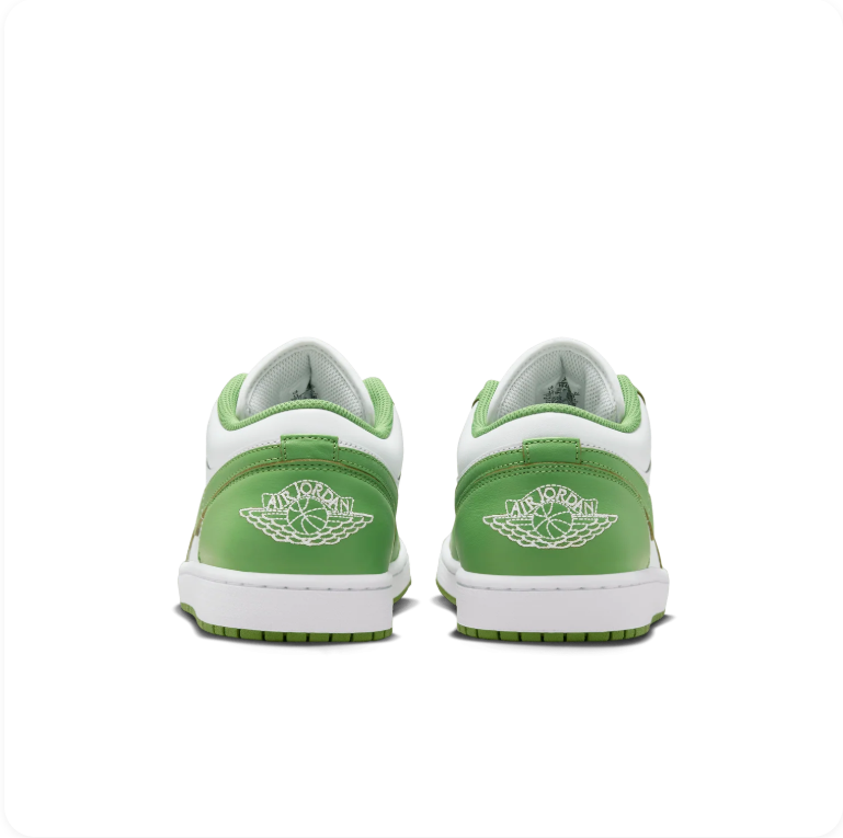 Air Jordan 1 Low 'Chlorophyll' – White / Green