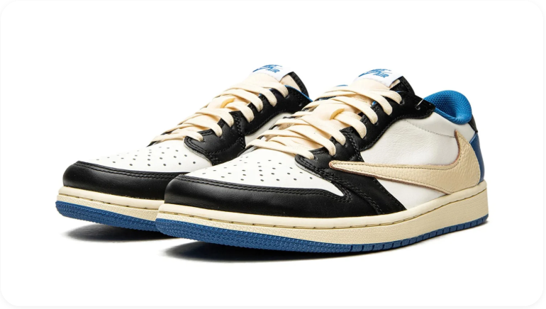 Air Jordan 1 Low x Travis Scott x Fragment 'Military Blue'