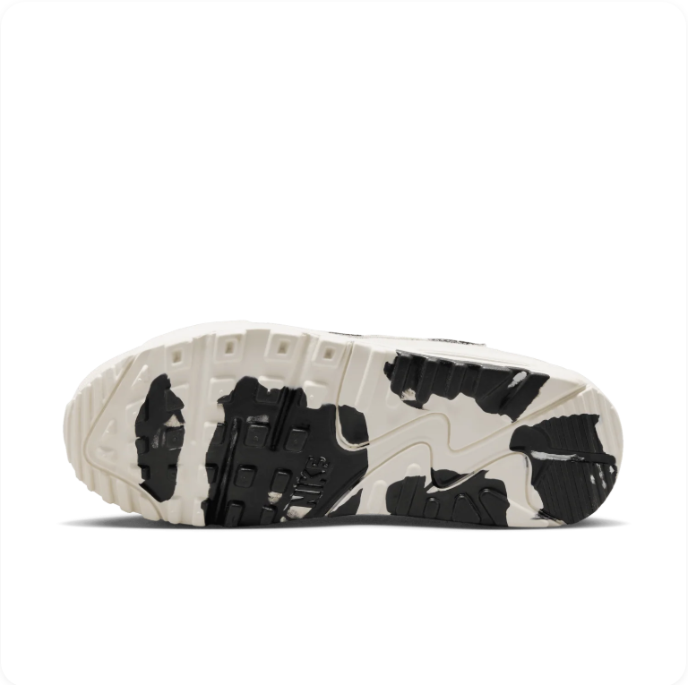 Nike Air Max 90 Futura 'Cow Print' – Sail / Black