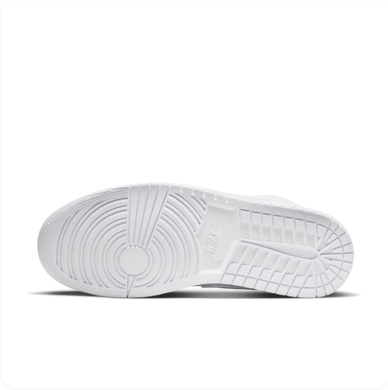 Air Jordan 1 Mid 'Triple White'