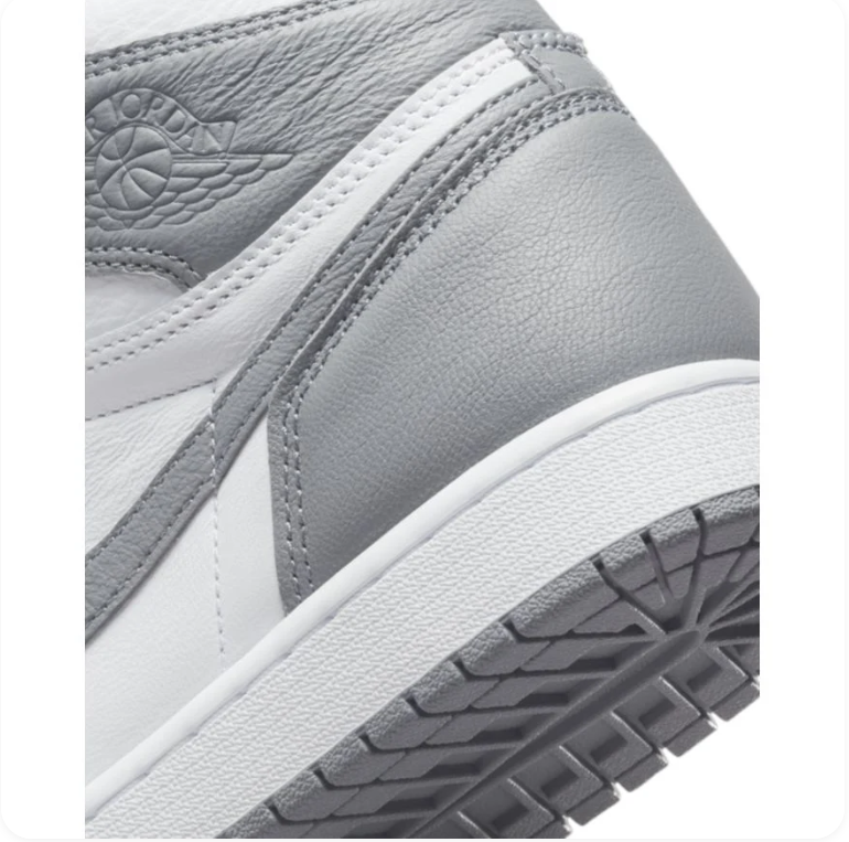 Air Jordan 1 Retro High OG 'Stealth' – White / Cool Grey