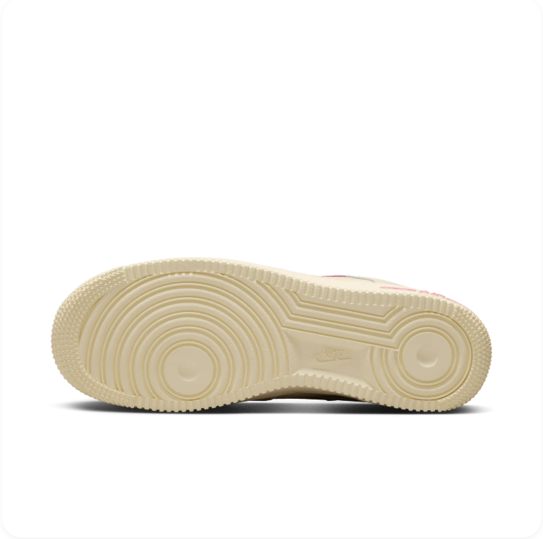 Nike Air Force 1 Low 'Just Do It' – Sail / Laser Fuchsia