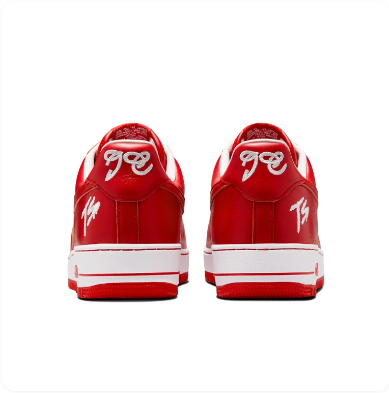Nike Air Force 1 Low x Travis Scott 'Reverse Swoosh' University Red/White