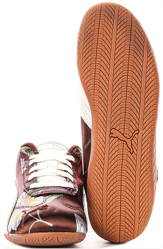 Puma Speedcat OG 'Botanical Floral' – Burgundy / Cream / Gum