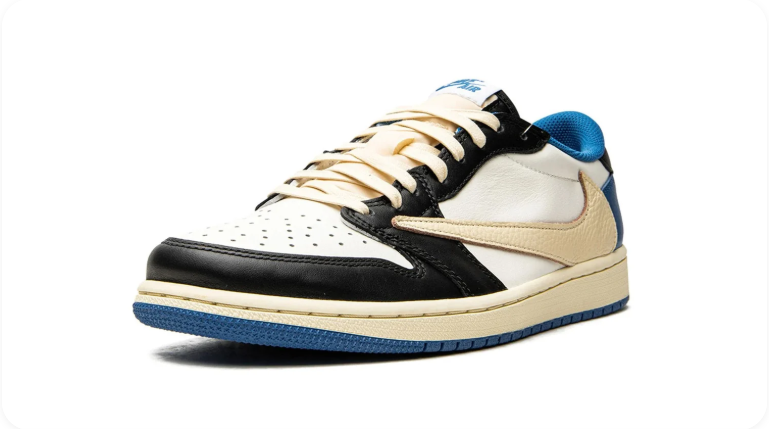 Air Jordan 1 Low x Travis Scott x Fragment 'Military Blue'