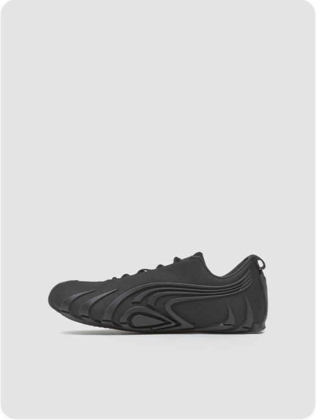 Puma Mostro 'Triple Black' – Sculptural Shell