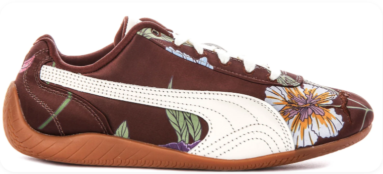 Puma Speedcat OG 'Botanical Floral' – Burgundy / Cream / Gum