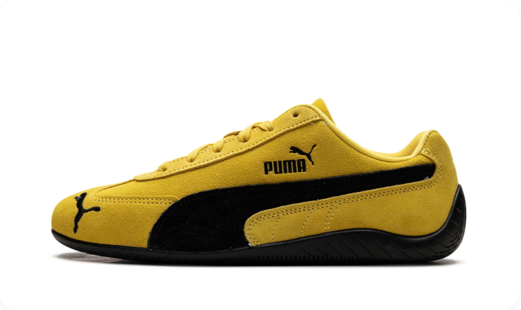 Puma Speedcat OG Speedcat Yellow Black – side profile view