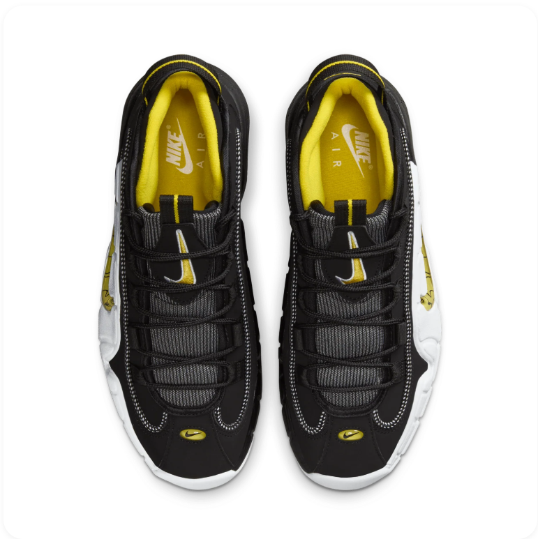 Nike Air Max Penny 1 'Black / Yellow Strike / White'