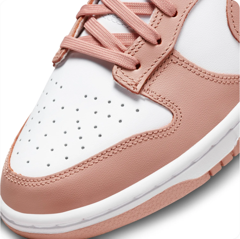 Nike Dunk Low 'Rose Whisper' White/Pink