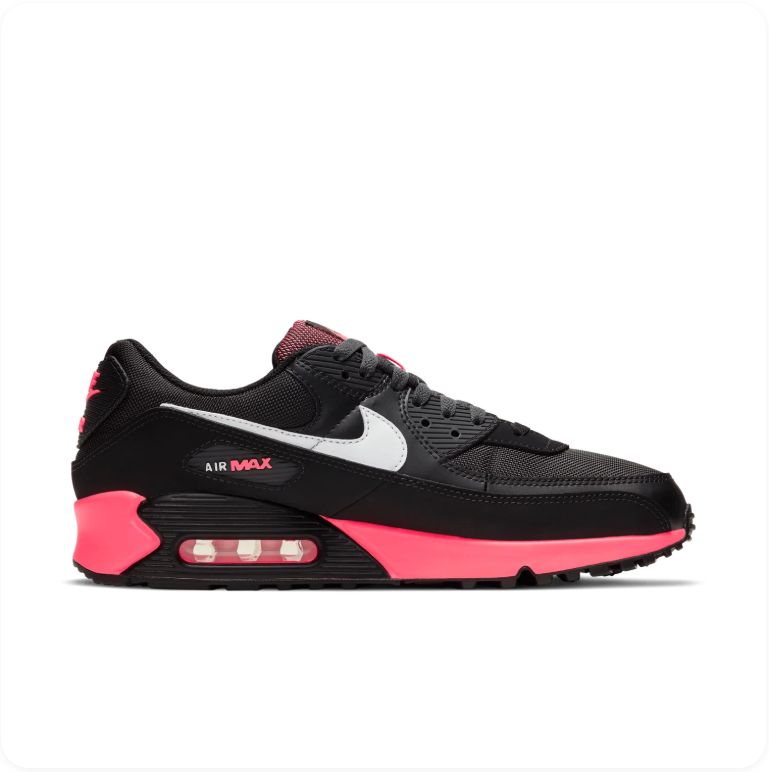 Nike Air Max 90 'Black/Racer Pink'