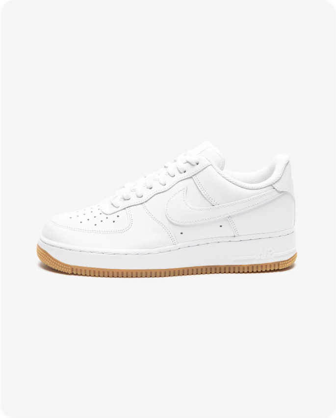 Nike Air Force 1 Low '07 'White/Gum' White/Honey