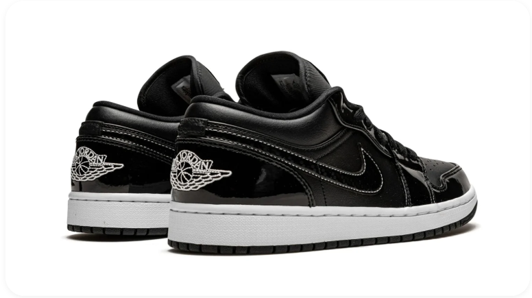 Air Jordan 1 Low SE 'Black Patent Leather'
