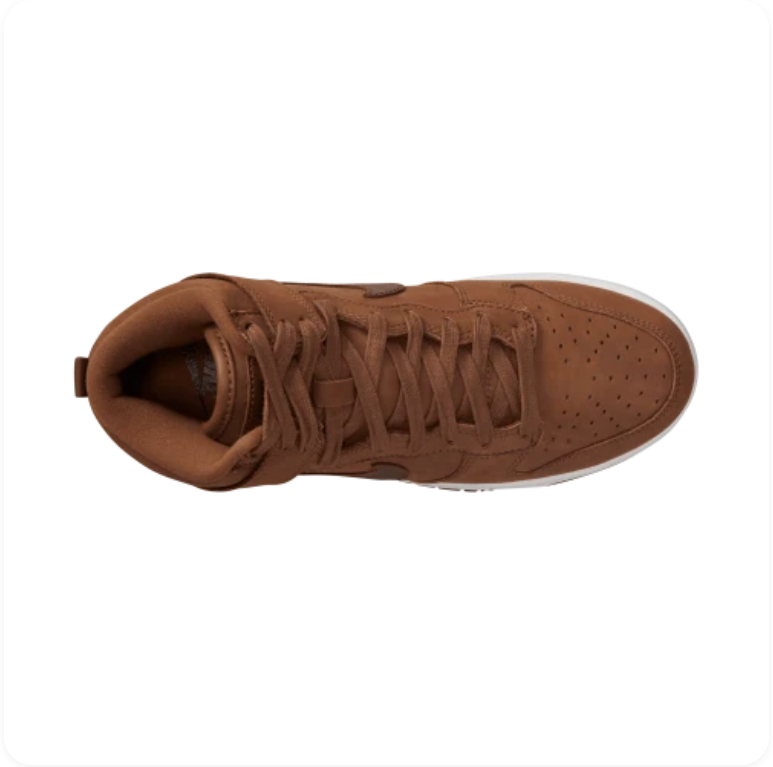 Nike Dunk High 'Pecan' – Tonal Brown / White