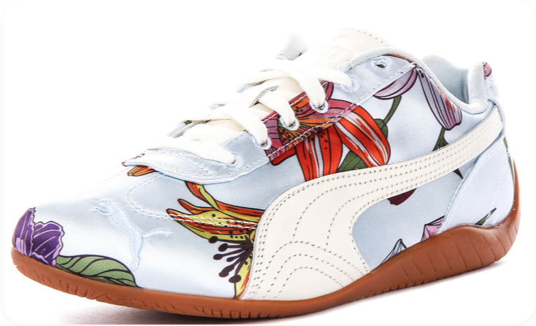 Puma Speedcat OG 'Botanical Floral' – Ice Blue / Cream / Gum