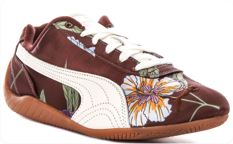 Puma Speedcat OG 'Botanical Floral' – Burgundy / Cream / Gum