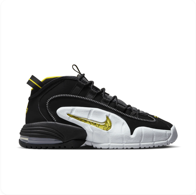 Nike Air Max Penny 1 'Black / Yellow Strike / White'