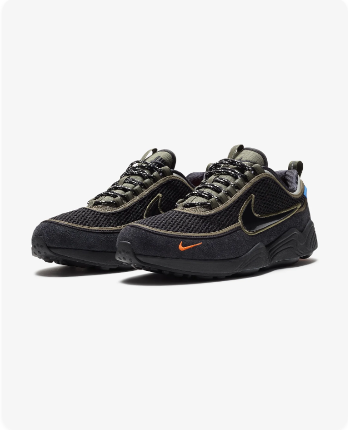 Nike Air Zoom Spiridon x Undefeated 'Black/Olive'