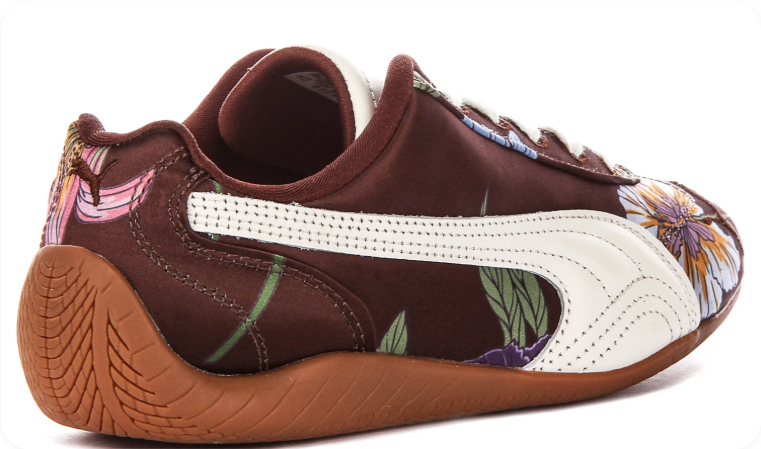 Puma Speedcat OG 'Botanical Floral' – Burgundy / Cream / Gum