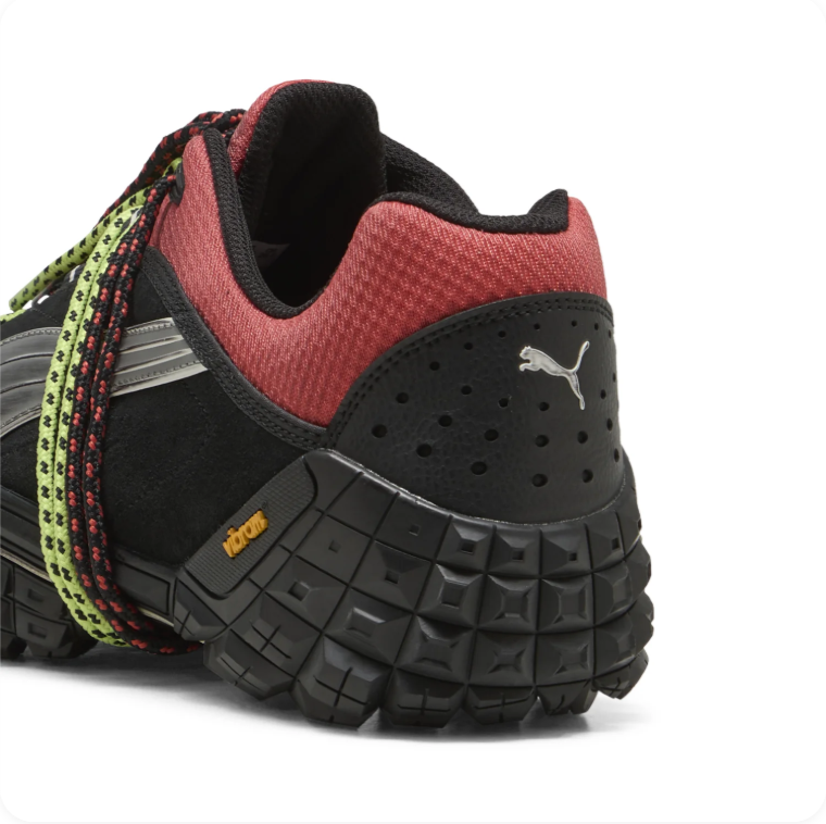 Puma Relik 'Black / Burnt Russet' – Vibram x Rope Lace