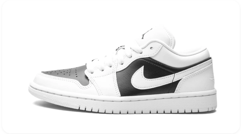 Air Jordan 1 Low 'White / Black / Shadow Grey'