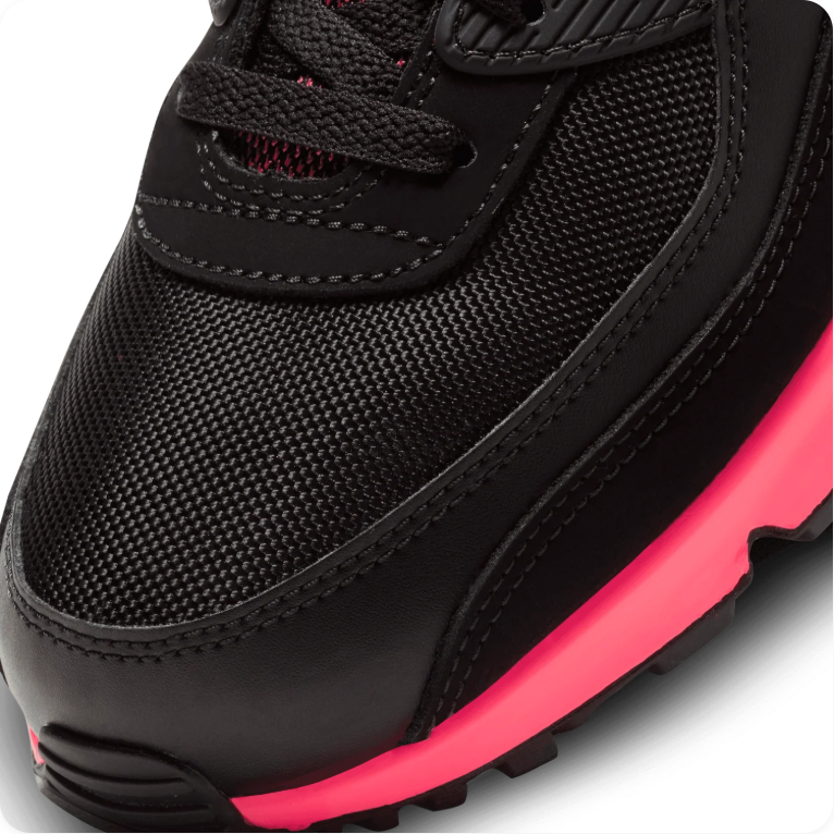 Nike Air Max 90 'Black/Racer Pink'
