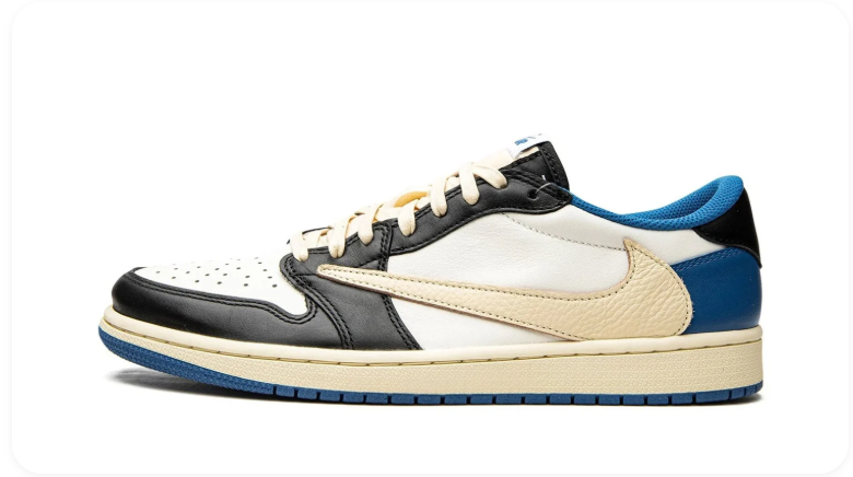 Air Jordan 1 Low x Travis Scott x Fragment 'Military Blue'